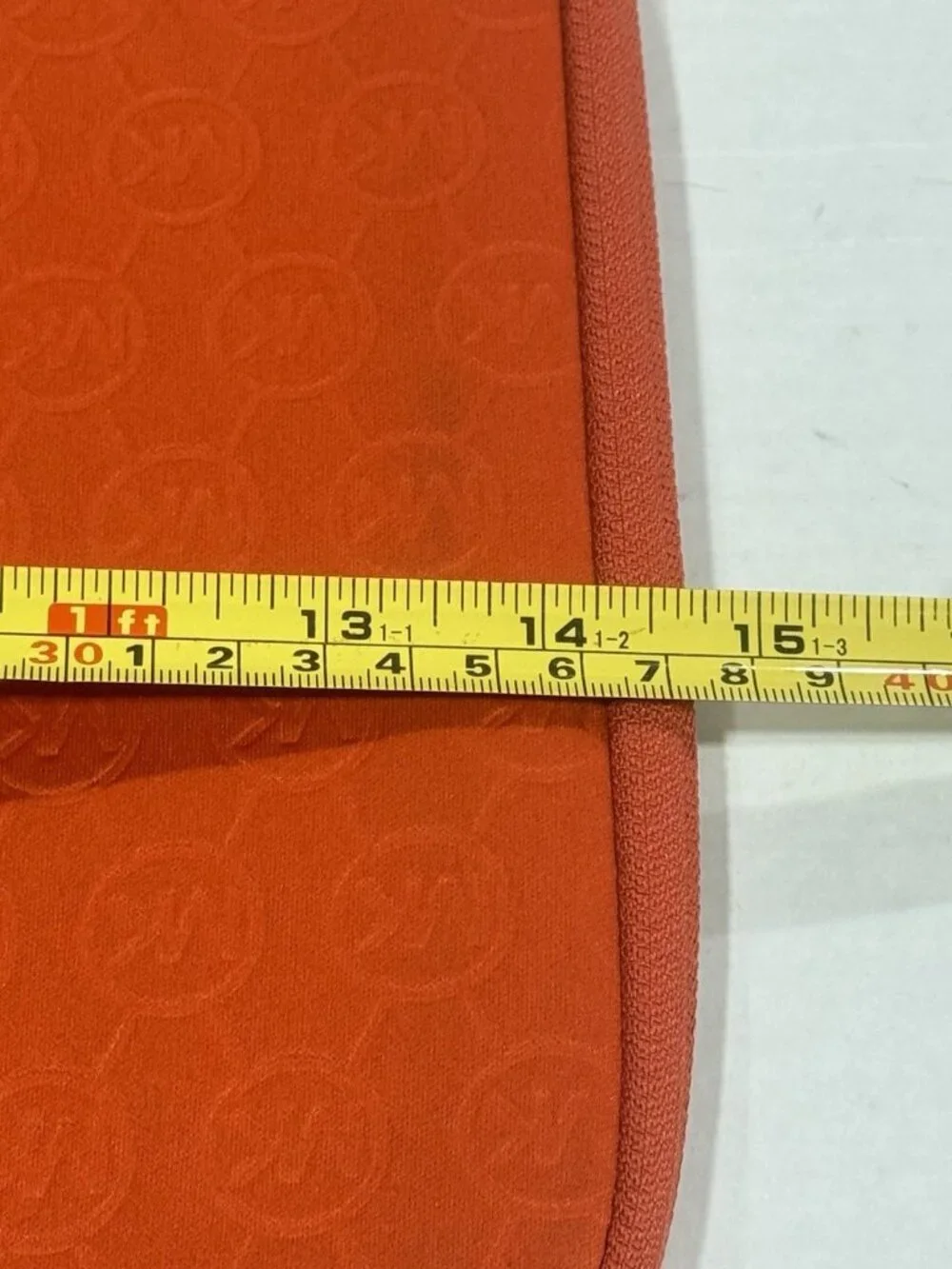 Michael Kors Neoprene Laptop Case Orange